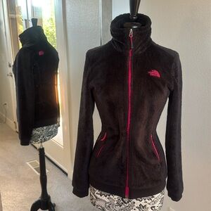 The North Face Osito Fleece Black Pink 🖤🩷Size S/M